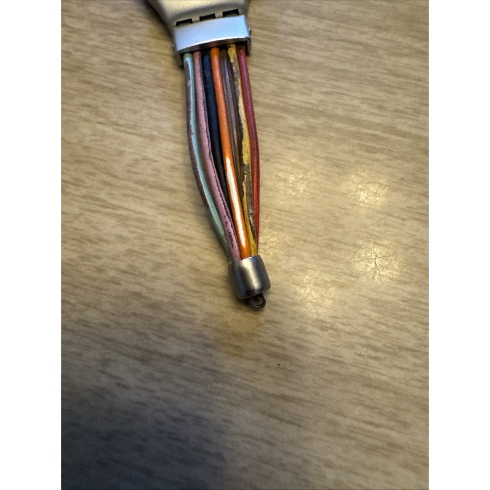 Swatch Watch Irony Filamento YSS1006 Multicolor Swiss AG Y2k New Battery No Band - Picture 4 of 6